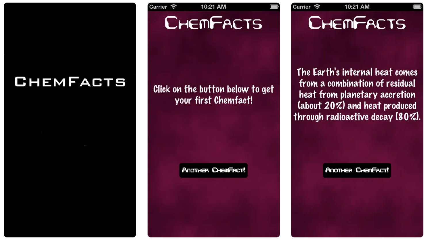 ChemFacts! Description